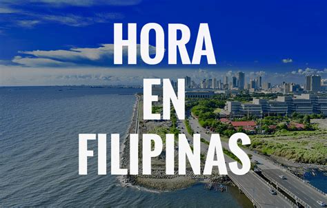 hora en filipinas